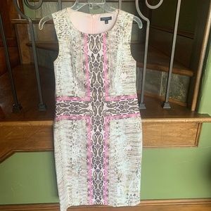 Etcetera snake print dress, size 4